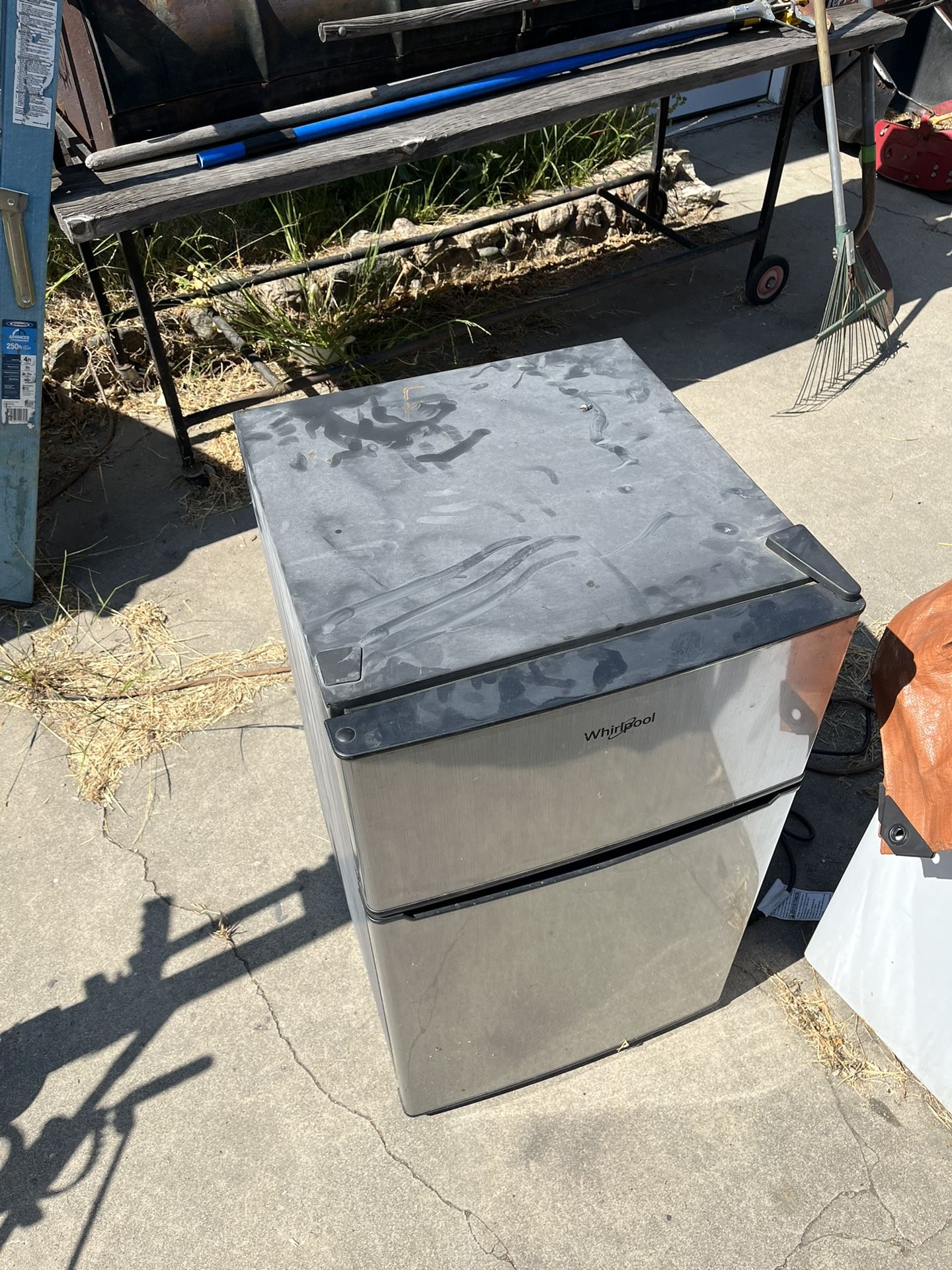 Mini Fridge (working And Will Be Cleaned)
