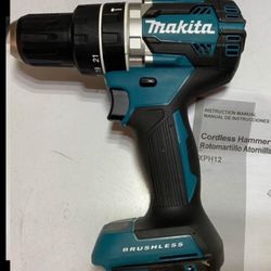 Makita New Hammer Drill 18v Brushless 