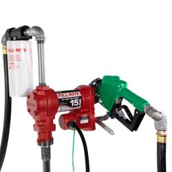 Fill-Rite FR1220HDSFQ 12V 15 GPM Fuel Transfer Pump with Premium Filter Package |