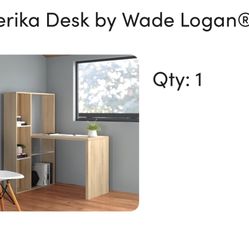 Beautiful Study Desk With Shelves