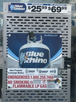 Propane empty tank