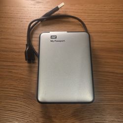 1TB Western Digital My Passport External Hard Drive