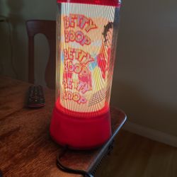 Betty Boop Rotating Lamp