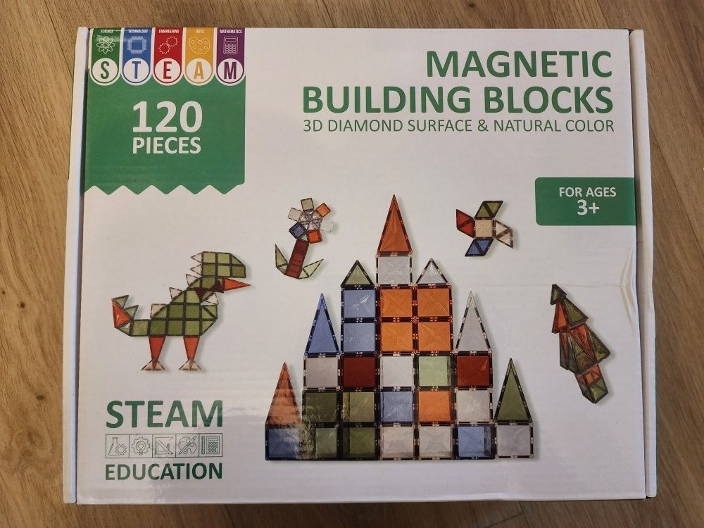 Magnetic Blocks (120ps) For Kids