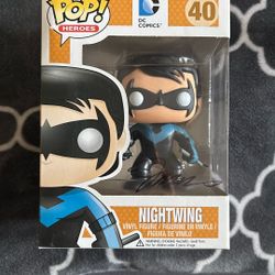 Funko Pop Nightwing #40 – Signed by Jim Lee 