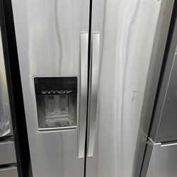 whirlpool refrigerator side by side 36 inches wide 