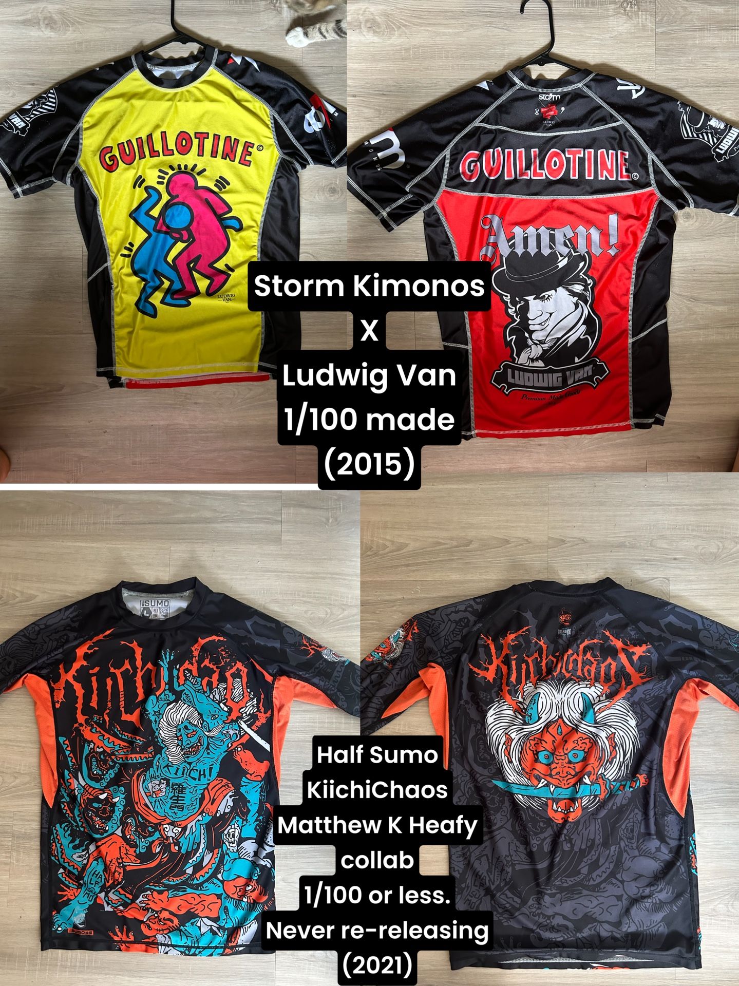 BJJ Rash Guards RARE