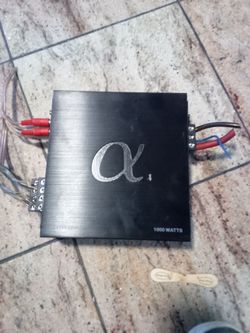 Car amplifier audio system