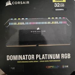 Corsair Dominator Platinum RGB 32gb Ddr5 Ram 6200mhz