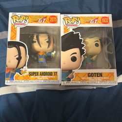 Dragon Ball GT Gotten And Super Android 17