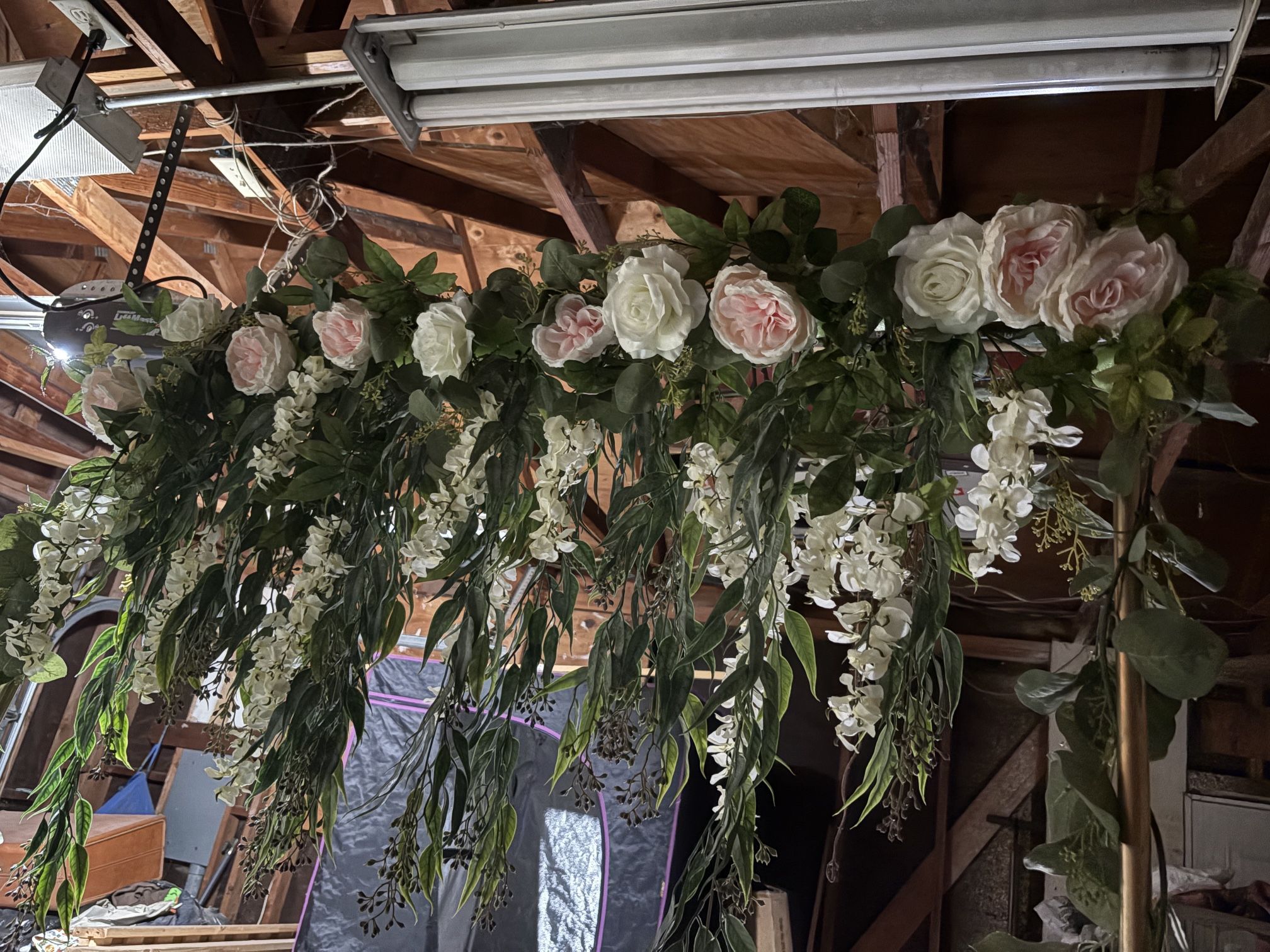 Fake Flower Arch