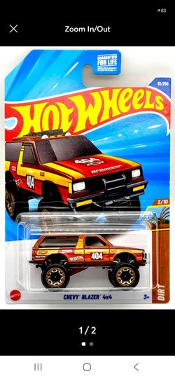 Hot Wheels Chevy Blazer 4x4 Die-Cast Car