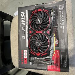 RED MSI MK 2 ARMOR RX-580 - 8gb VRAM 