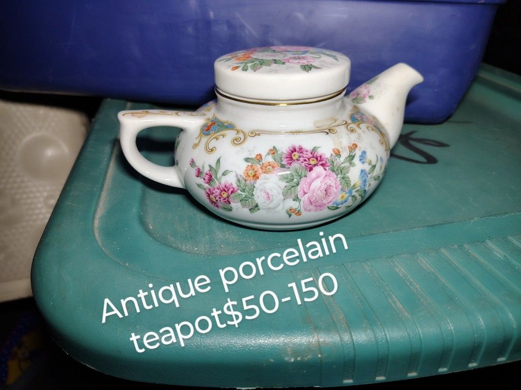 Antique Porcelain Tea Pot