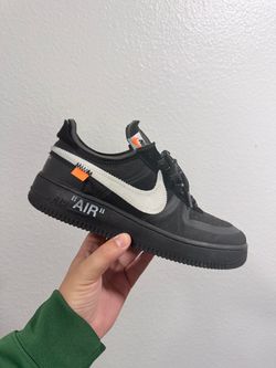 Nike off white af1 black