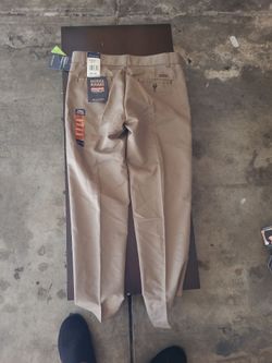 Dickies Khaki Regular Fit Tapered Leg Pants