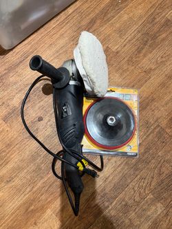 Angle Grinder with Polishing Pad Set