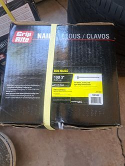 10d 3" Nails 50lbs