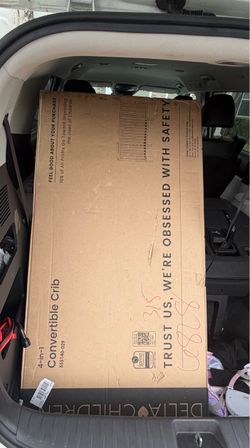 Crib UNUSED/NEW IN BOX $70