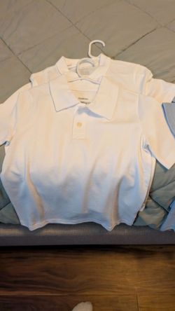 Boys polo shirts and shoes