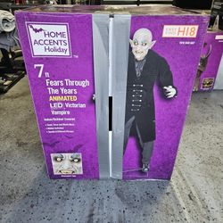 Home Depot Halloween Animatronics Vampire