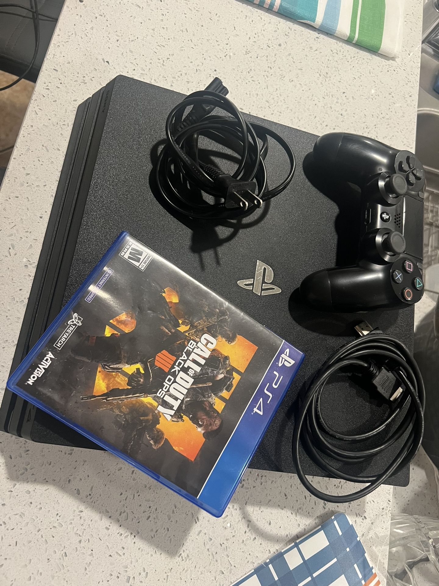 PS4 1TB (with controller and game Included)