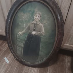 Original Picture Portrait. With Frame