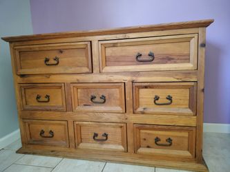 Rustic Pine Dresser