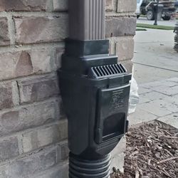 French Drain Man - Downspout Cleanup with Leaf Filter