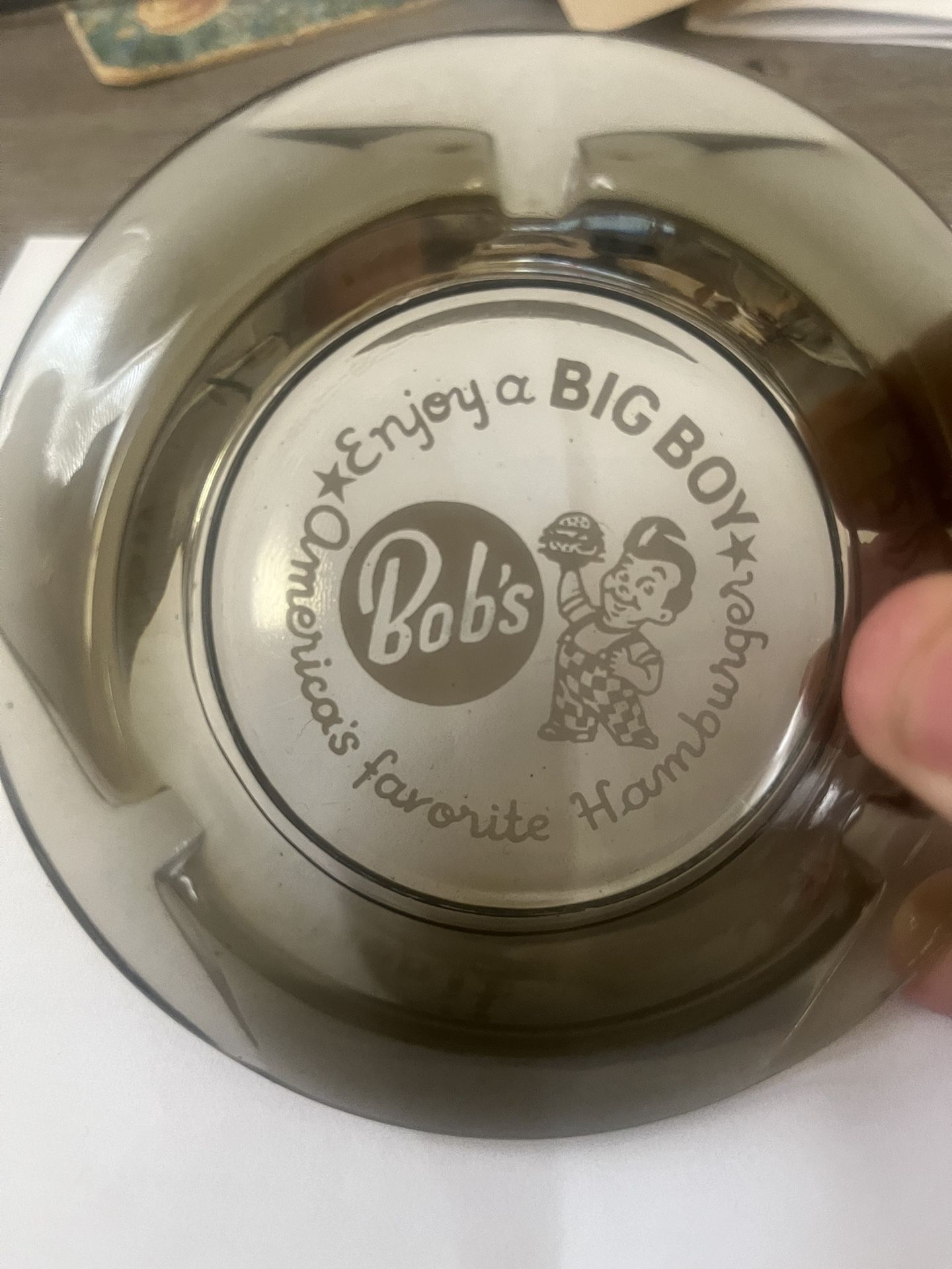 1960’s Bobs Big Boy Ashtray