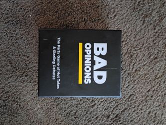 Bad Opinions Party Card Game