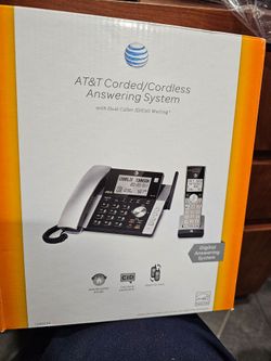 AT&T Corded/Cordless phone with Answering
