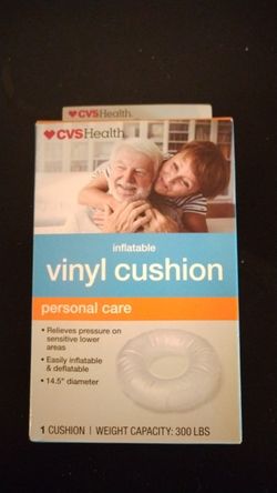 NEW INFLATABLE VINYL TUSH CUSHION