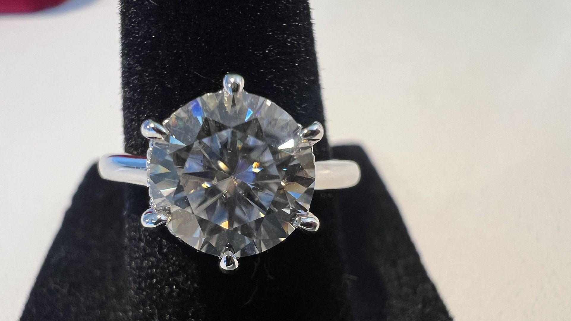 ✨ 3 Carat Moissanite Diamond Ring ✨