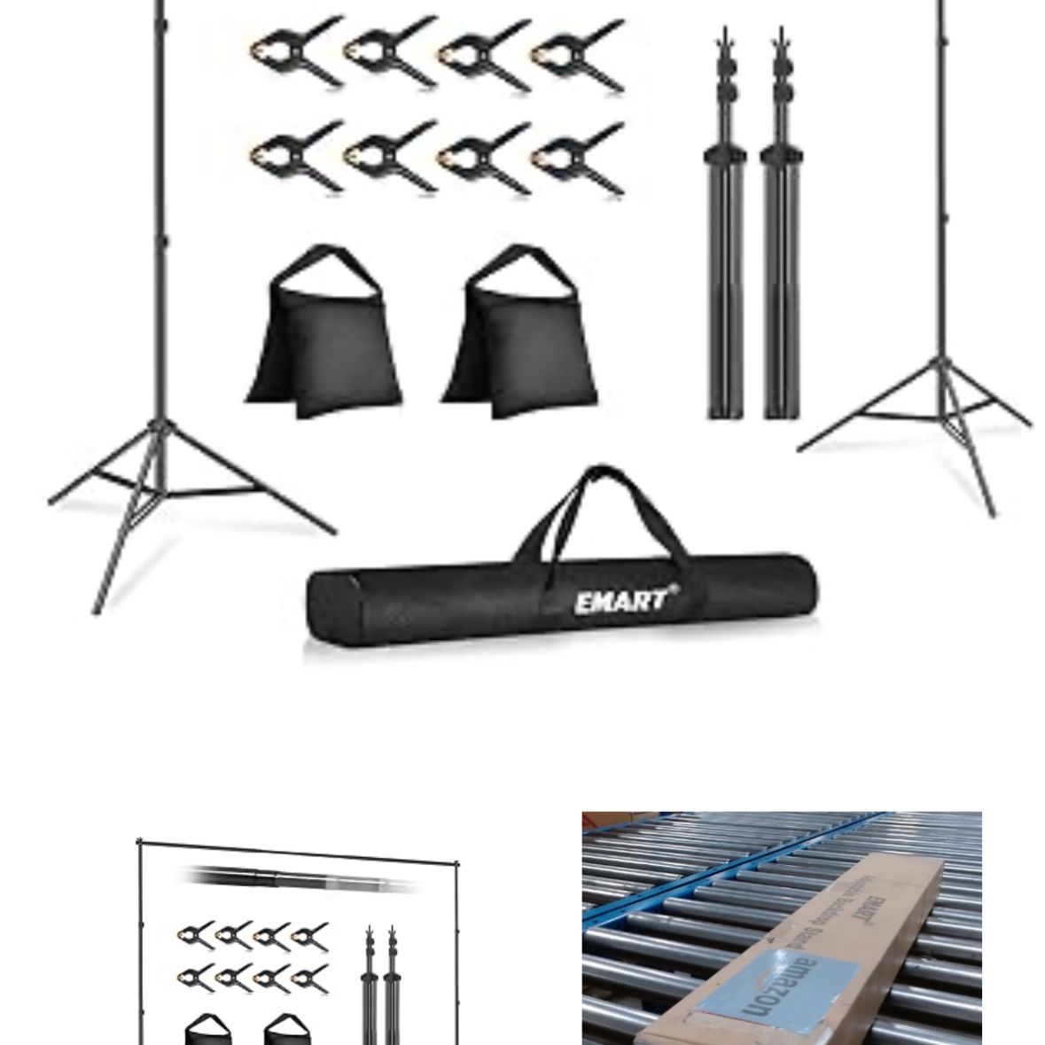 Emart Photography Background Support Stand Kit
