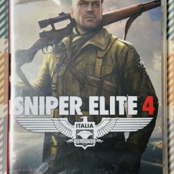 Sniper Elite 4 - NEW IN BOX - Nintendo Switch Factory Sealed - Fast Shipping D27