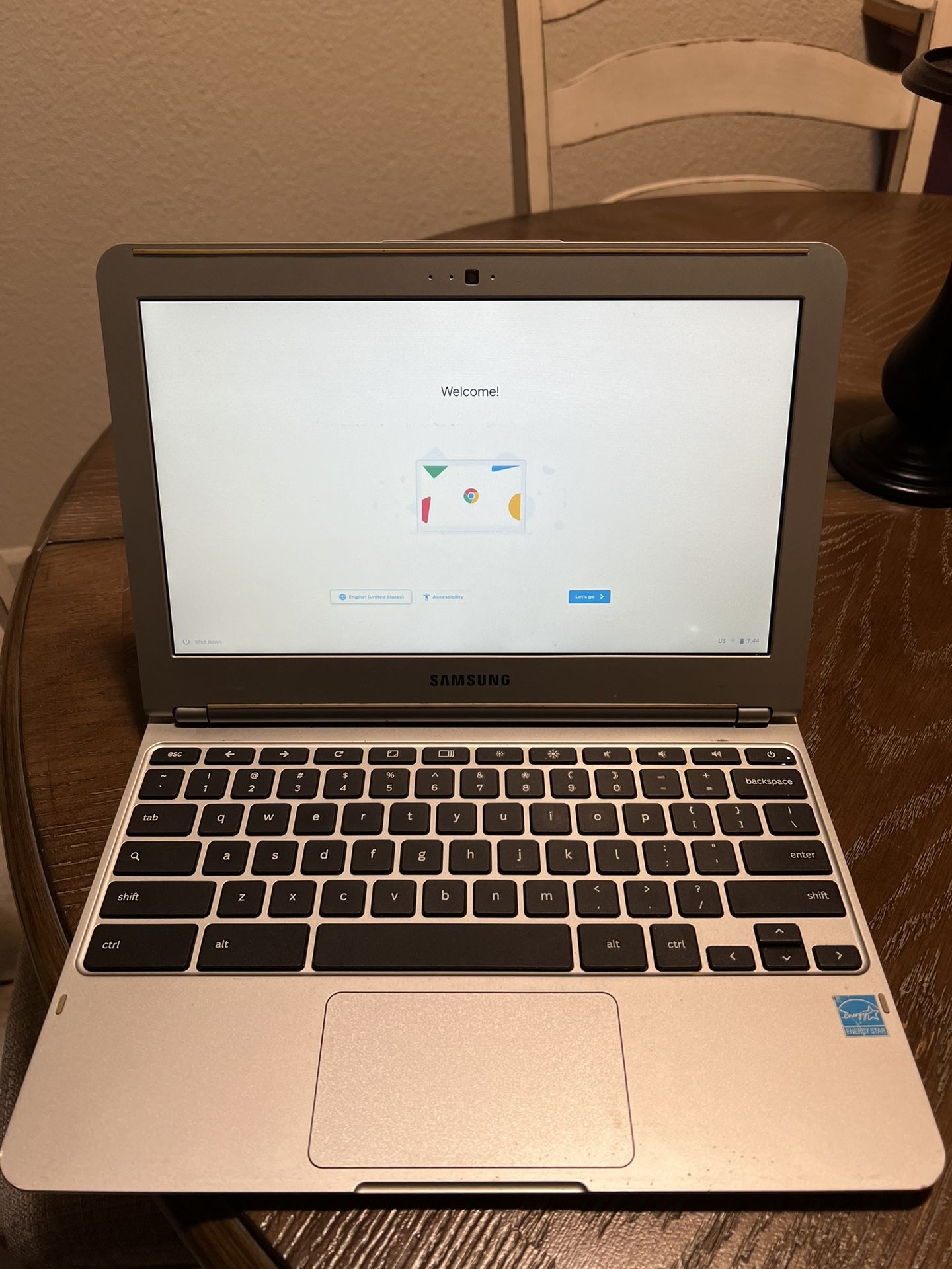 SAMSUNG CHROME NOTEBOOK