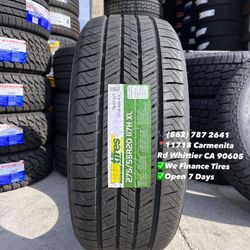 275/55R20 TBB New Set of Tires Installed and Balanced Set de Llantas Nuevas Instaladas y Balanceadas