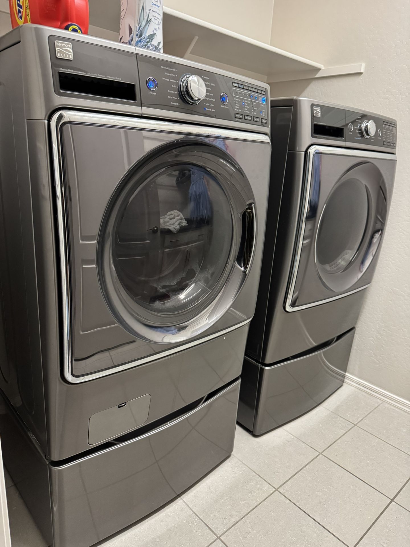 Kenmore Washer And dryer With Boxes