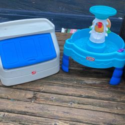 Water Table And Storage Chest