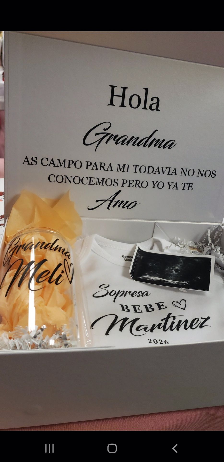 Pregnancy Announcement Boxes