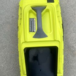 The grass bag that comes with the Ryobi 13 in. 11 Amp Corded Electric Push Lawn Mower