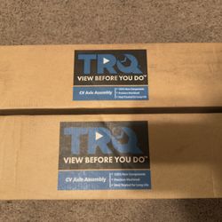 2013 Honda Accord Coupe 2.4l Manual Transmission Front CV Axles