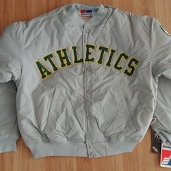 Swingster Vintage Bomber Oakland A's Jacket