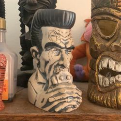 Johnny Cash Tiki Mug