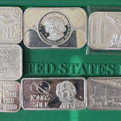 1oz Silver Bars