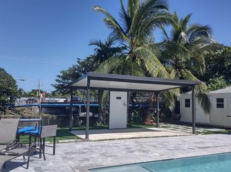 Pérgola En Aluminio