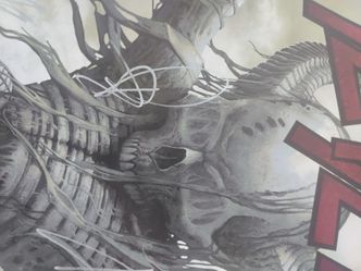 #27 Slayer autograph poster 2019 farewell tour