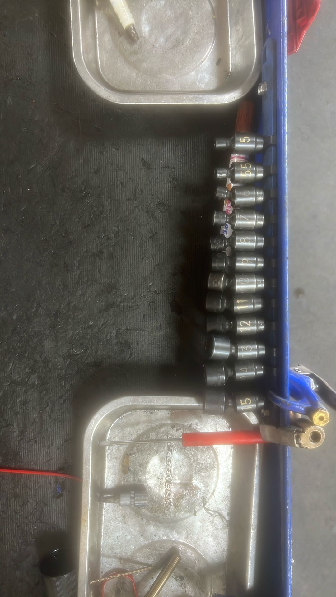 Quarter Inch Swivel Socket Set 5-15mm MATCO