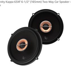 Infinity Kappa 63XF 6-1/2" (165mm) Two-Way Car Speakers (2 pairs)